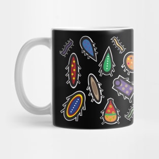 Scattering Colorful Bugs Mug